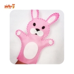 کاردستی عروسک دستکشی خیاط کوچولو طرح خرگوش